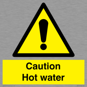 WV5412: Caution Hot water