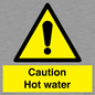 WV5412: Caution Hot water