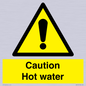 WV5412: Caution Hot water