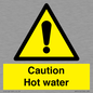WV5412: Caution Hot water