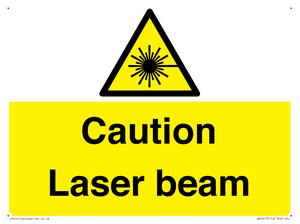 WV5413: Caution Laser beam