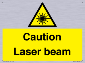 WV5413: Caution Laser beam