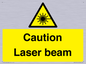 WV5413: Caution Laser beam