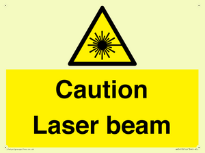 WV5413: Caution Laser beam