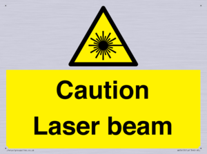 WV5413: Caution Laser beam