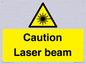 WV5413: Caution Laser beam