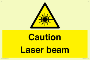WV5413: Caution Laser beam