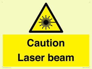 WV5413: Caution Laser beam