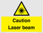 WV5413: Caution Laser beam