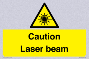 WV5413: Caution Laser beam