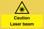 WV5413: Caution Laser beam