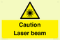 WV5413: Caution Laser beam