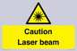 WV5413: Caution Laser beam