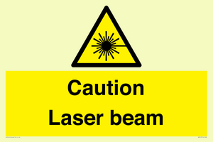 WV5413: Caution Laser beam