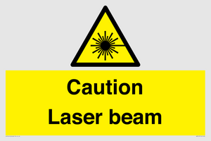 WV5413: Caution Laser beam