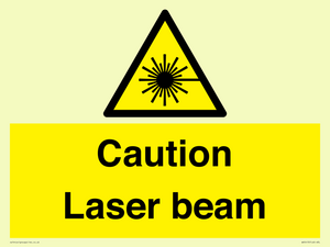WV5413: Caution Laser beam