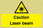 WV5413: Caution Laser beam