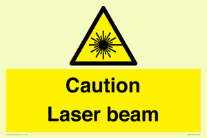 WV5413: Caution Laser beam