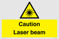WV5413: Caution Laser beam