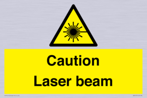 WV5413: Caution Laser beam