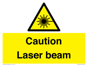 WV5413: Caution Laser beam