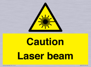 WV5413: Caution Laser beam