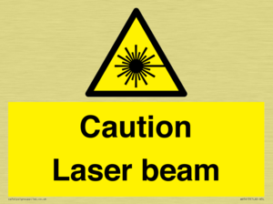WV5413: Caution Laser beam