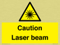 WV5413: Caution Laser beam