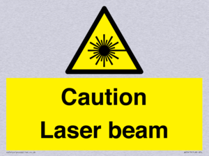 WV5413: Caution Laser beam