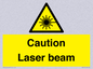 WV5413: Caution Laser beam
