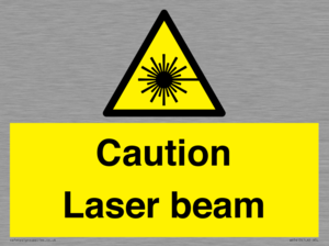 WV5413: Caution Laser beam