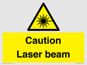 WV5413: Caution Laser beam