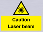 WV5413: Caution Laser beam