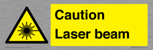 WV5413: Caution Laser beam