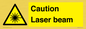 WV5413: Caution Laser beam