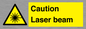 WV5413: Caution Laser beam
