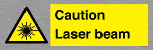 WV5413: Caution Laser beam
