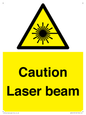 WV5413: Caution Laser beam
