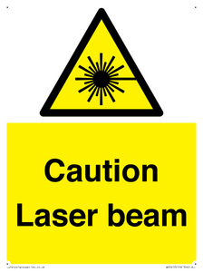 WV5413: Caution Laser beam