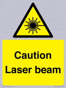 WV5413: Caution Laser beam
