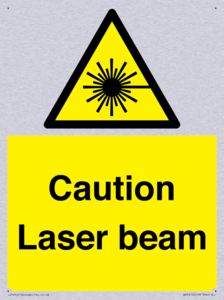 WV5413: Caution Laser beam