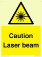 WV5413: Caution Laser beam
