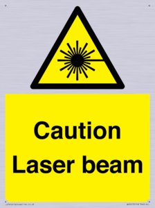 WV5413: Caution Laser beam
