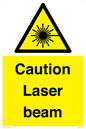 WV5413: Caution Laser beam
