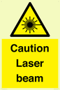WV5413: Caution Laser beam