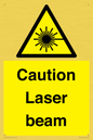 WV5413: Caution Laser beam