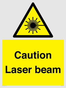 WV5413: Caution Laser beam
