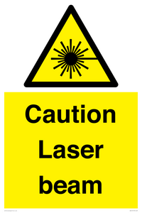 WV5413: Caution Laser beam