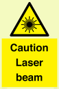WV5413: Caution Laser beam