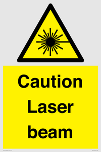 WV5413: Caution Laser beam